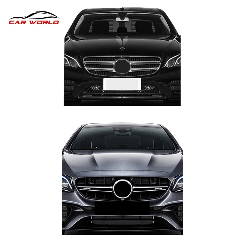  Запчасти для модификации автомобиля AMG алюминиевый капот E300 E200L из углеродного волокна Mercedes-Benz E-Class