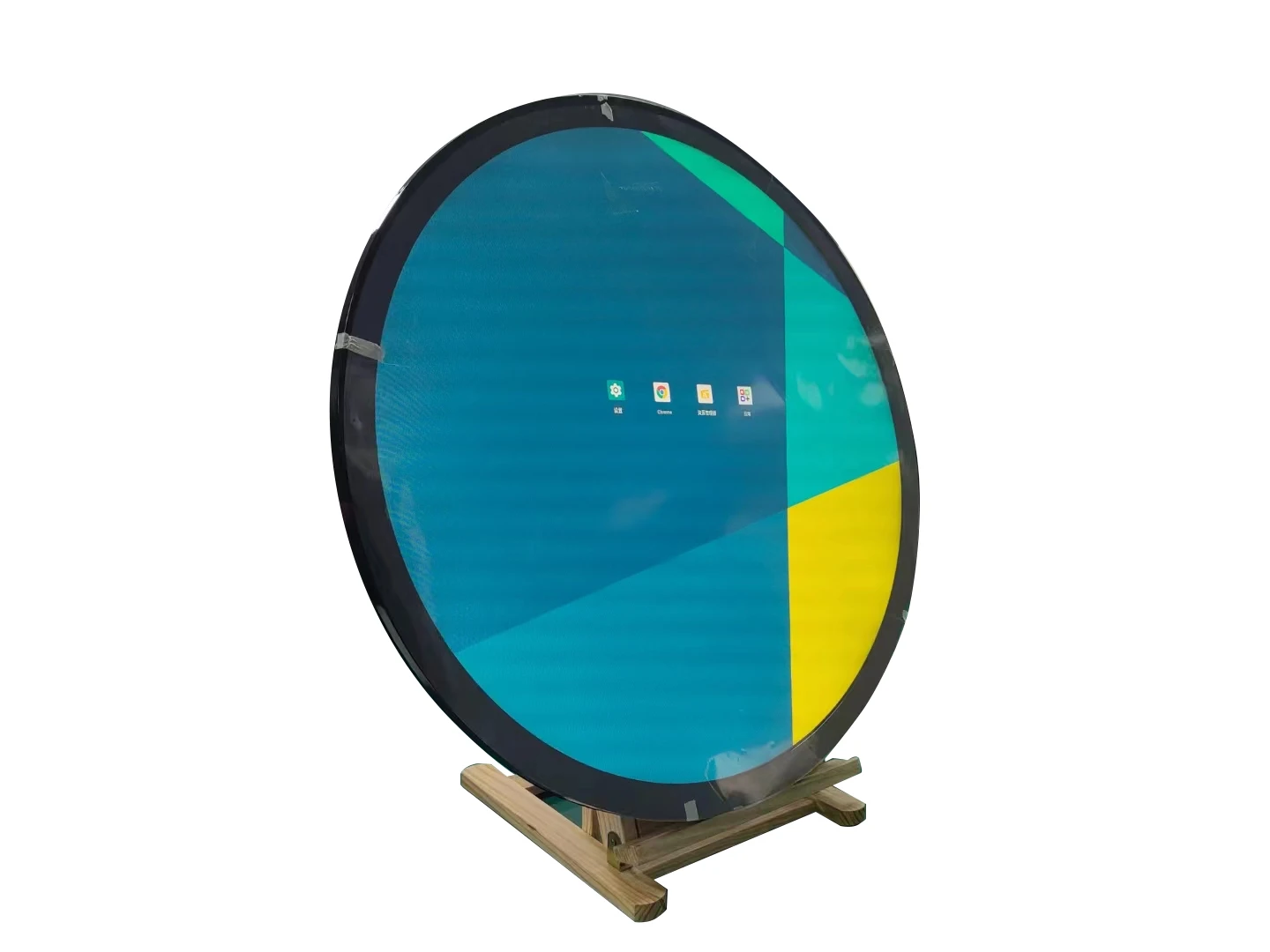 Full HD Round Screen LED LCD Display Panels Media Player Digital Signage Circular for Advertising Video Logo