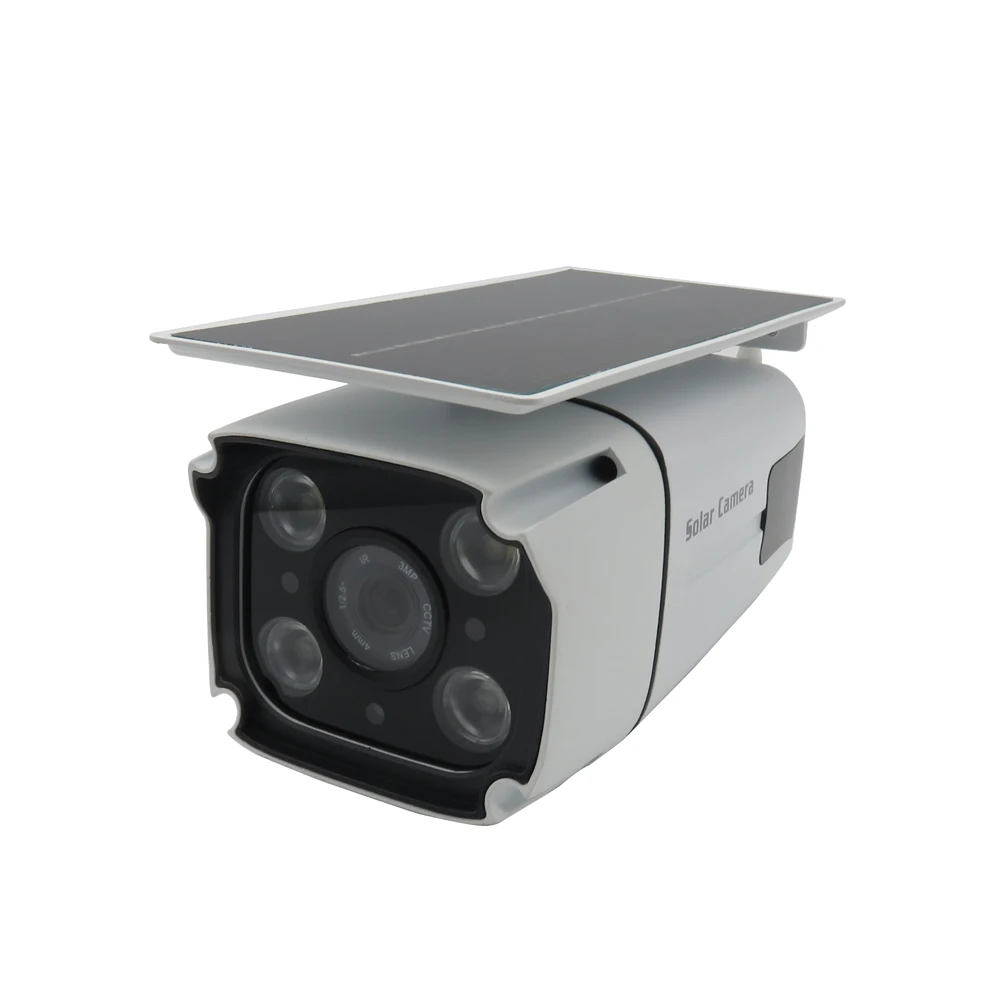 2019 Hot Sale 2MP IP67 waterproof Outdoor Battery Powered  Wireless camera Wifi Solar Panel Camera