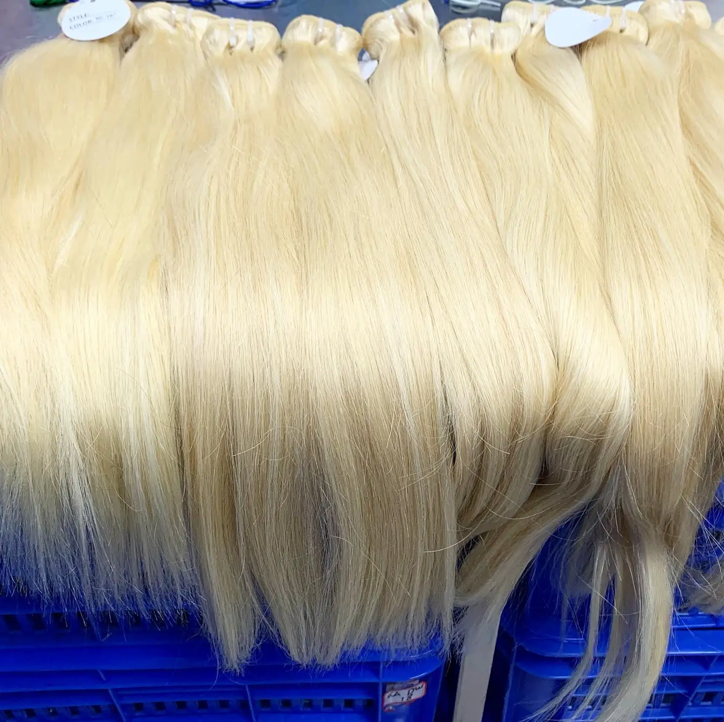 HIGH QUALITY fast shipping Vietnamese Blonde 613 Raw Virgin Cuticle Aligned Hair Weave Bundles,Virgin Mink Human Hair Bundles