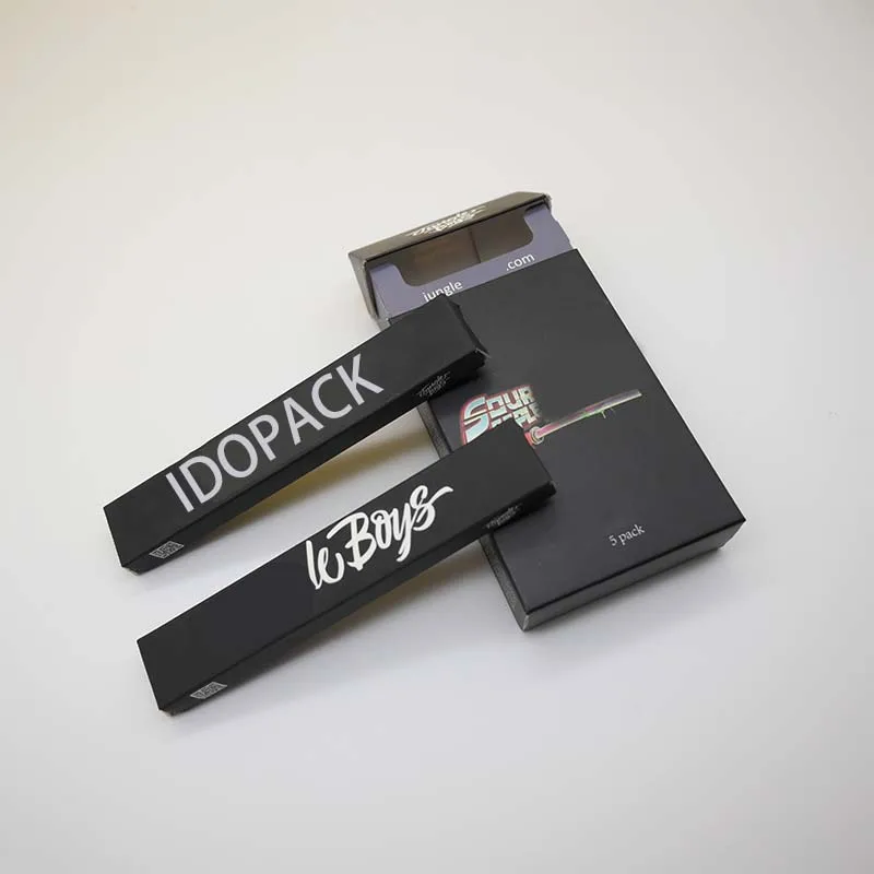 Custom Printed 300gsm Paperboard Cardboard Cigarette Box Packaging Case Disposable Paper Box For Cigarette