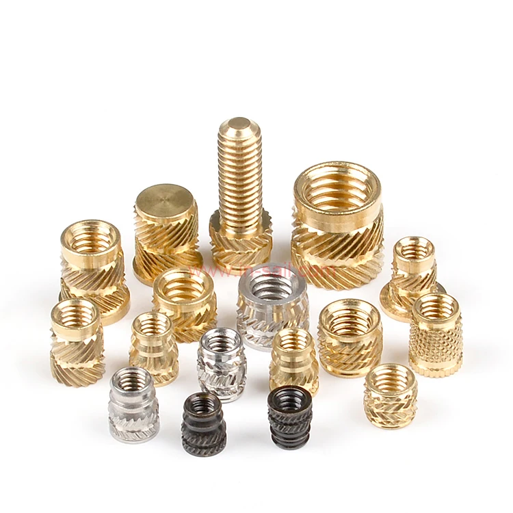 Thread Conditioner Hidden Fastening Screws Brass Fasteners Threaded Inserts For Plastic