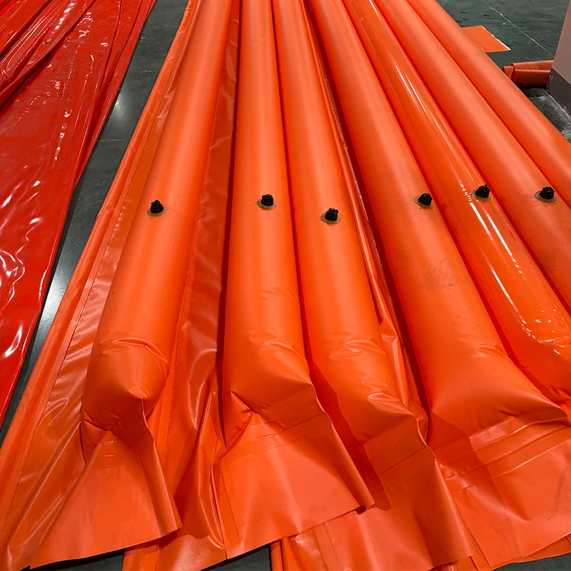 Oil Spill Response Flood Barrier Oil Floating Boom