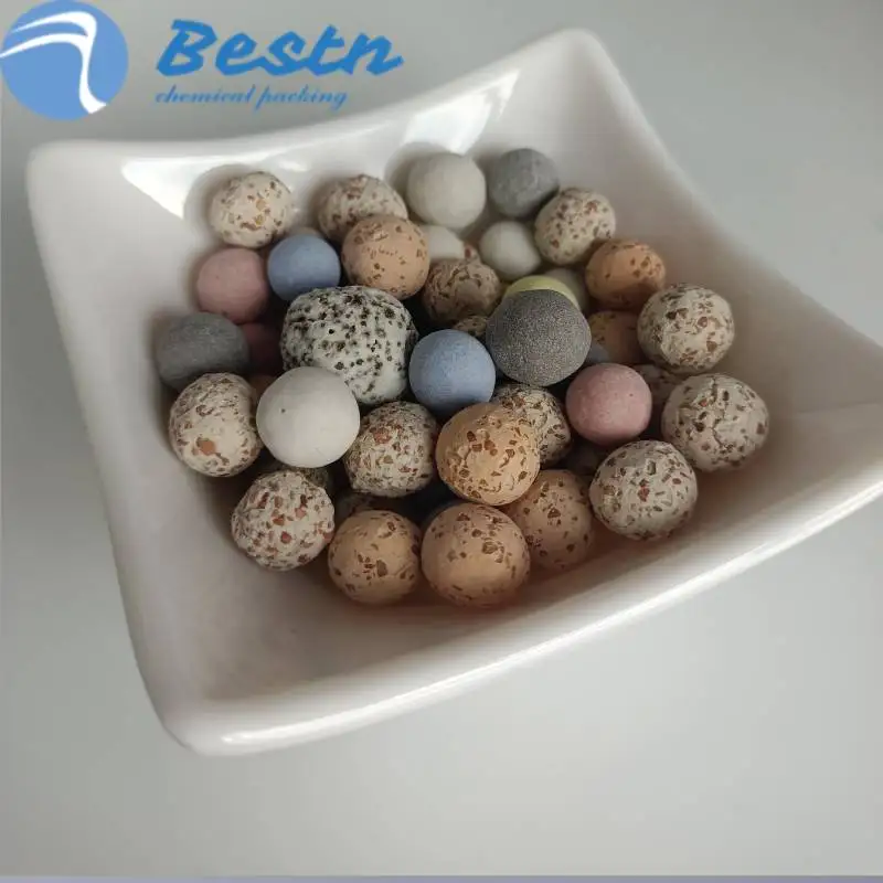 Fish Tank Culture Ball Bacterial Ball Filter Media Microporous Bacteria House Nano Five-color Hollow Quartz Ball
