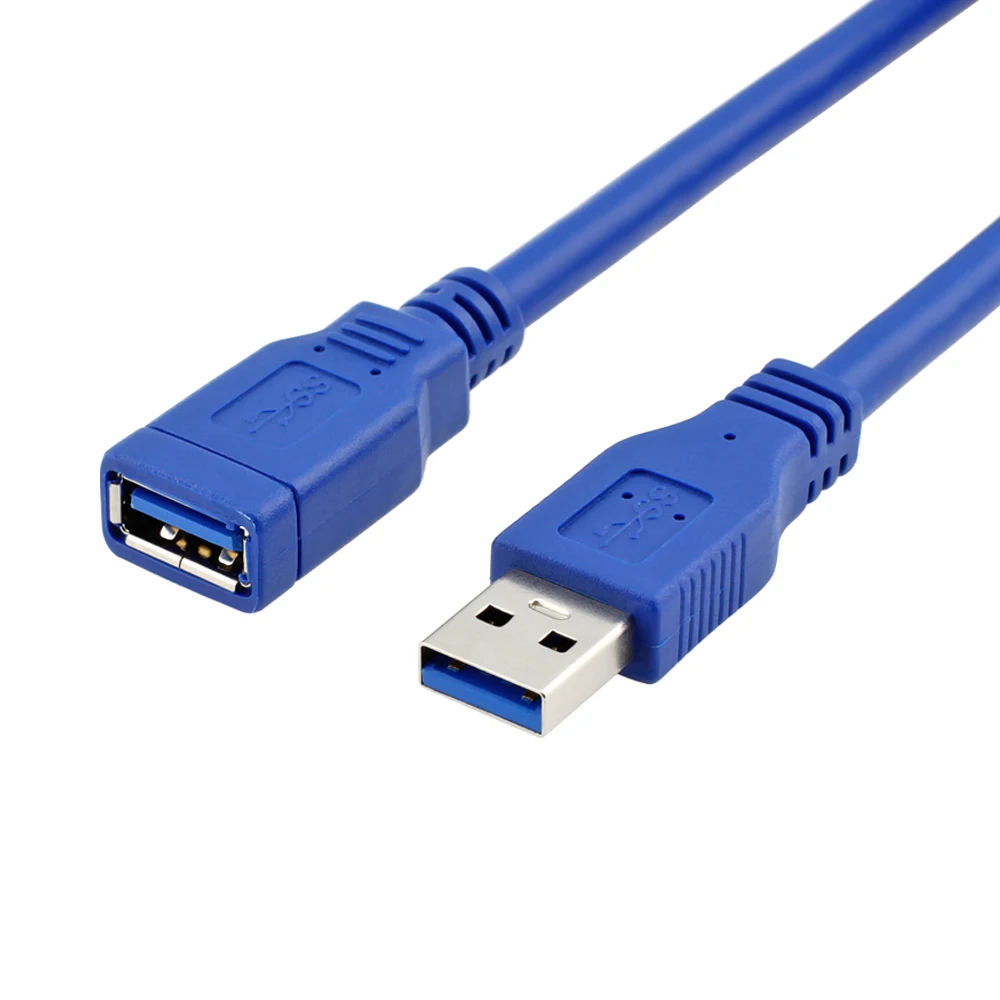 Factory Direct Wholesale USB3.0 Type A Male to USB 3.0 Type A Female Extension Power Supply Cable