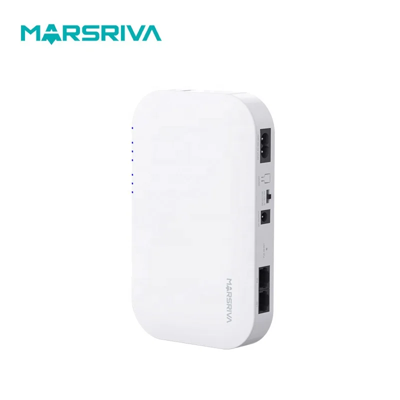 MARSRIVA DC 10000 mAh небольшой источник питания мини-UPS 12V 1A для камеры и Wifi маршрутизатора