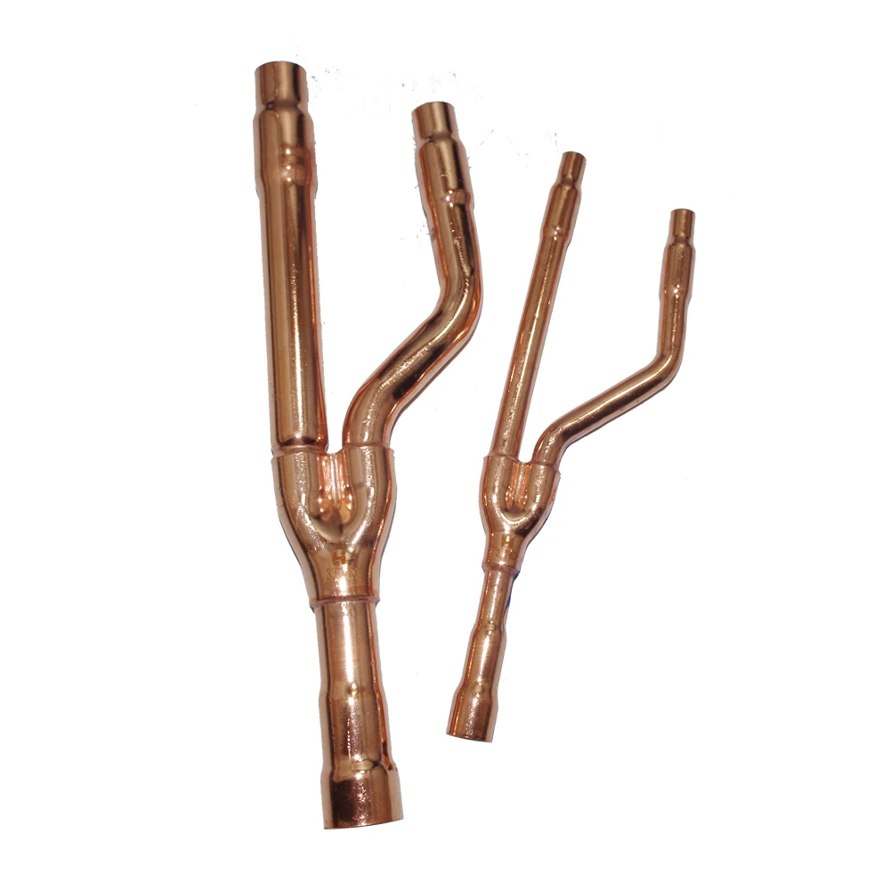 Central Air Conditioner Copper Disperse Pipe Branch Pipe  for Daikin 33T VRF System