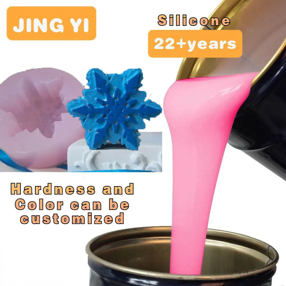 China Factory Manufacturer Wholesale epoxy resin molds silicone manual soap gypsum Mold silicone RTV2 Liquid Silicone rubber