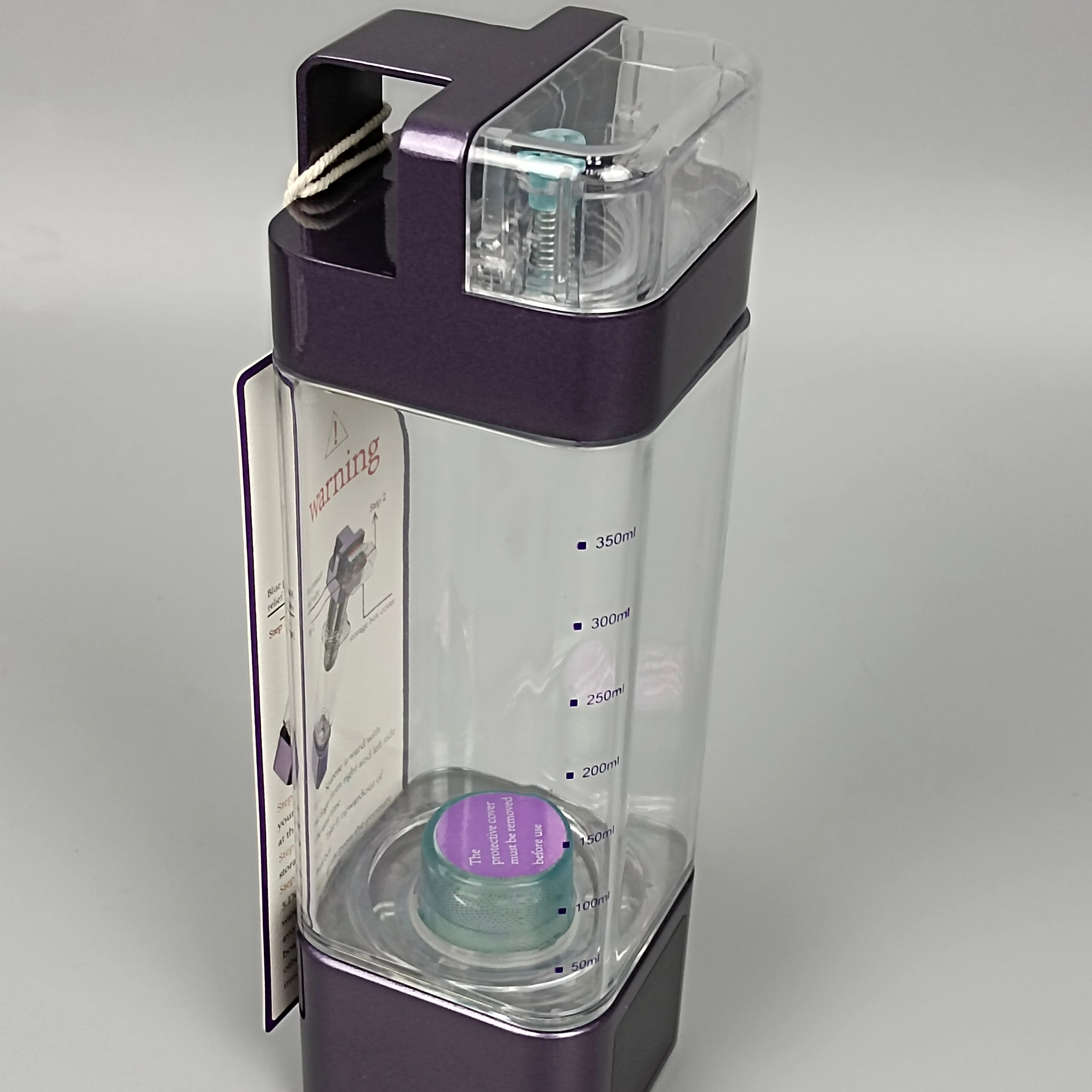 TOP Seller Best Hydrogen Water Bottle Generators Water Maker 1200ppb Pure Hydrogen Rich Concentration Dupont Membrane Home