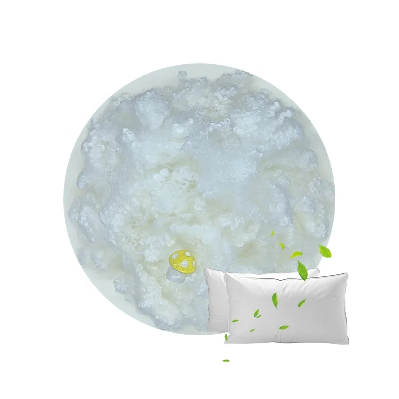 Filling Toy Pillow Sofa Siliconized Polyester Staple Fiber