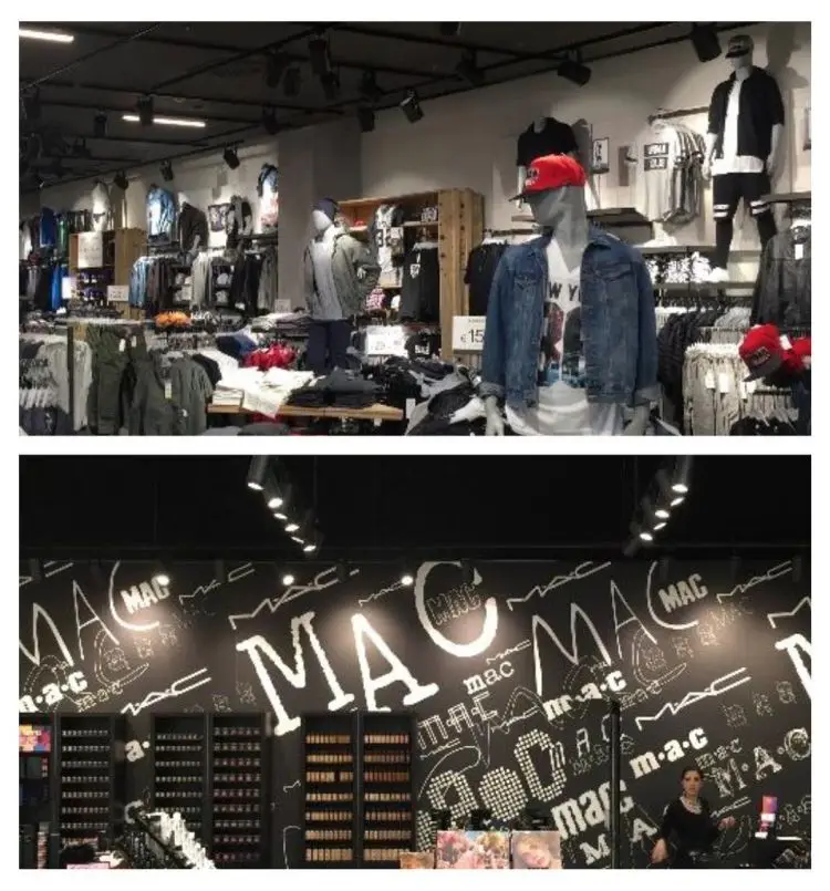 Lead time 7 days 30w led track lights IP20 track spotlights 3 phase 4 wires track lighting for retail shops