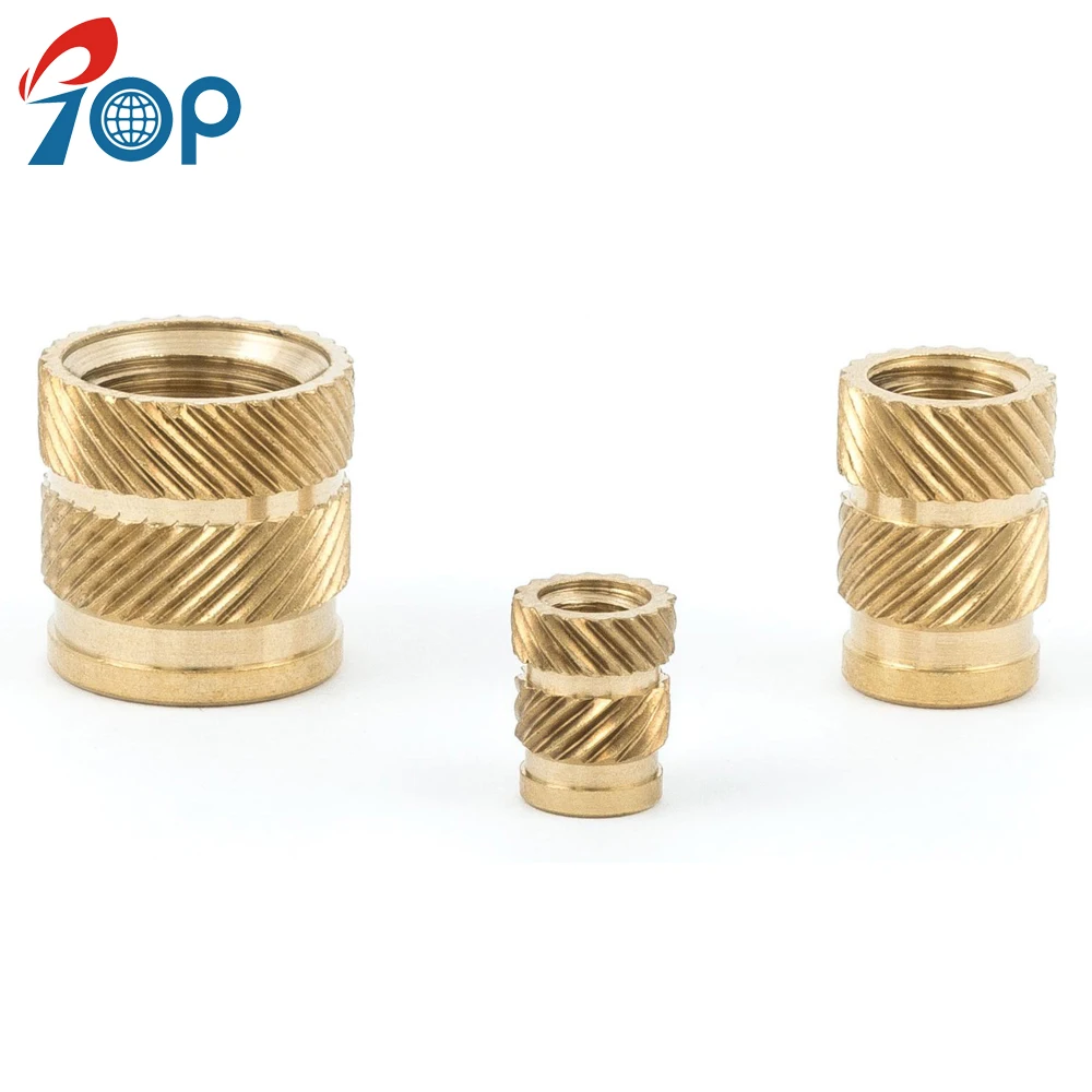 Brass Knurl Body Threaded Insert for Plastic Parts