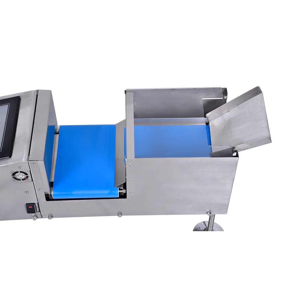 High speed and high precision check weigher weighing machine with smart touch screen for small food
