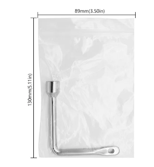 Internal triangular elevator key wrench multi-purpose valve key universal internal triangular wrench