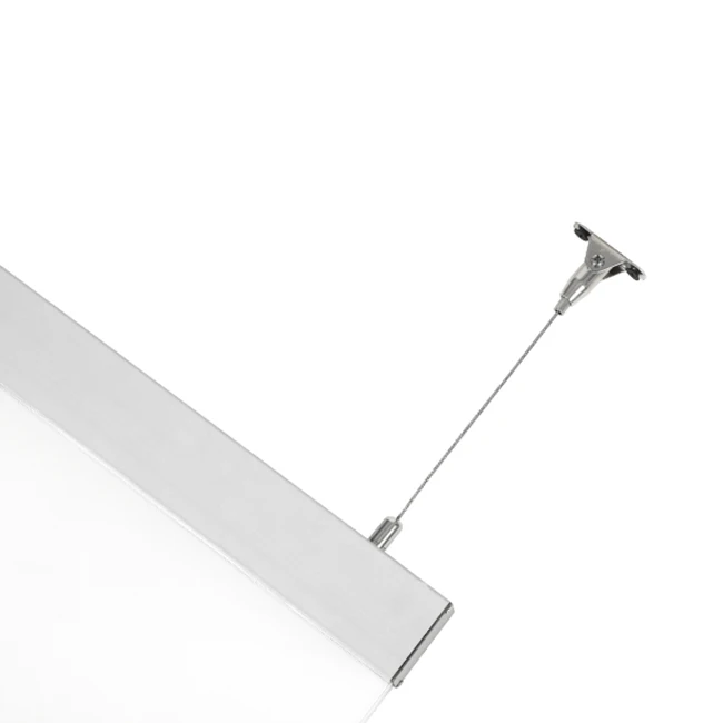 Ceiling Hanging Light Box Poster Frame Double Sided Led Picture Frame Advertising Light Boxes