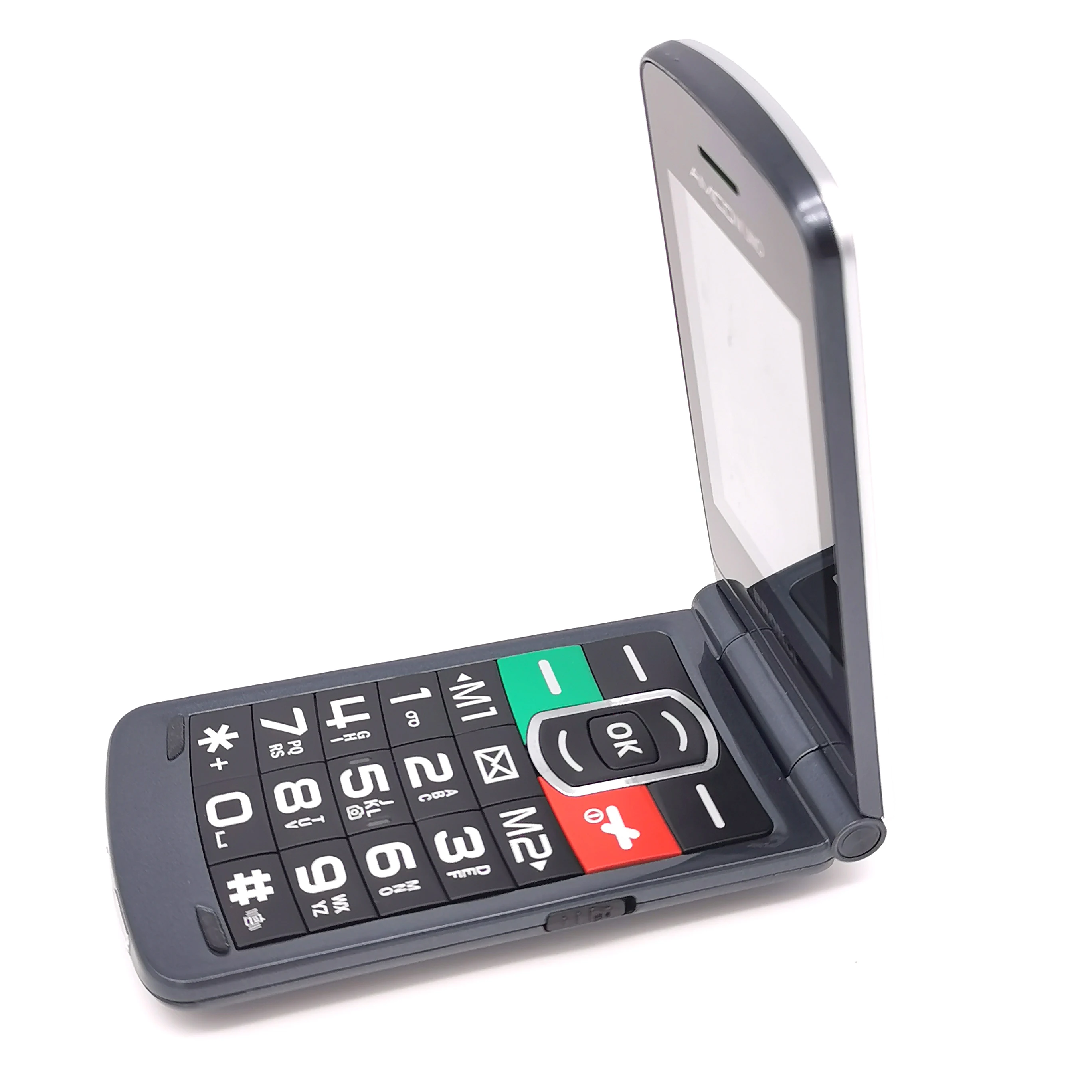 Manufacturer Wholesale Luxury Large Font Unlocked 2g Flip Mobile Phone For Elderly