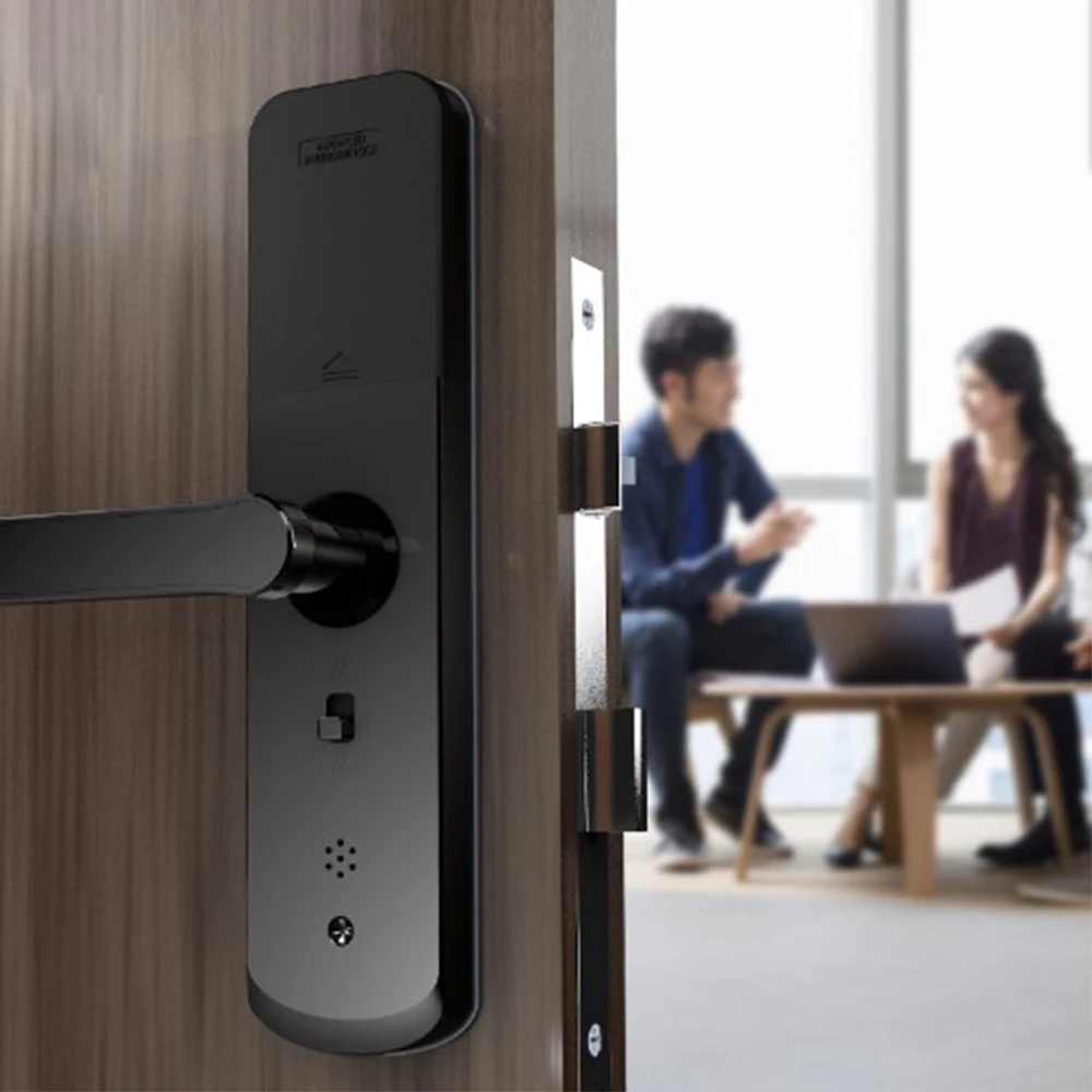 Anti Theft Home Electronics Smart Digital Smart Fingerprint Password Card Security Gate Door Lock