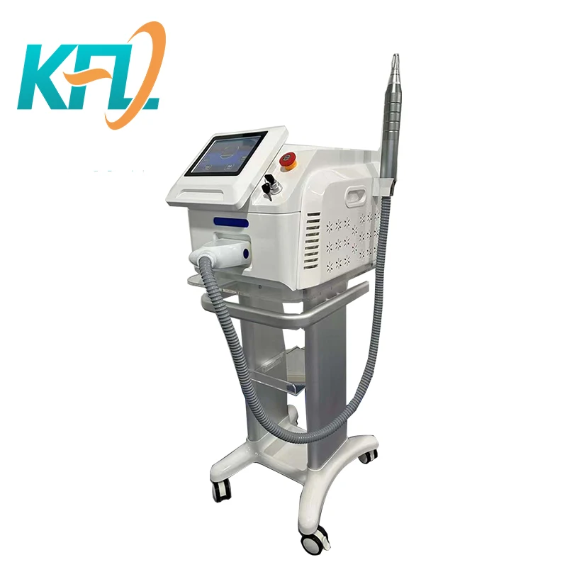 2023 Picosecond Freckle Remove 755nm pico Laser 1064nm Professional Tattoo Laser ND YAG Table Q-switched picolaser trolley