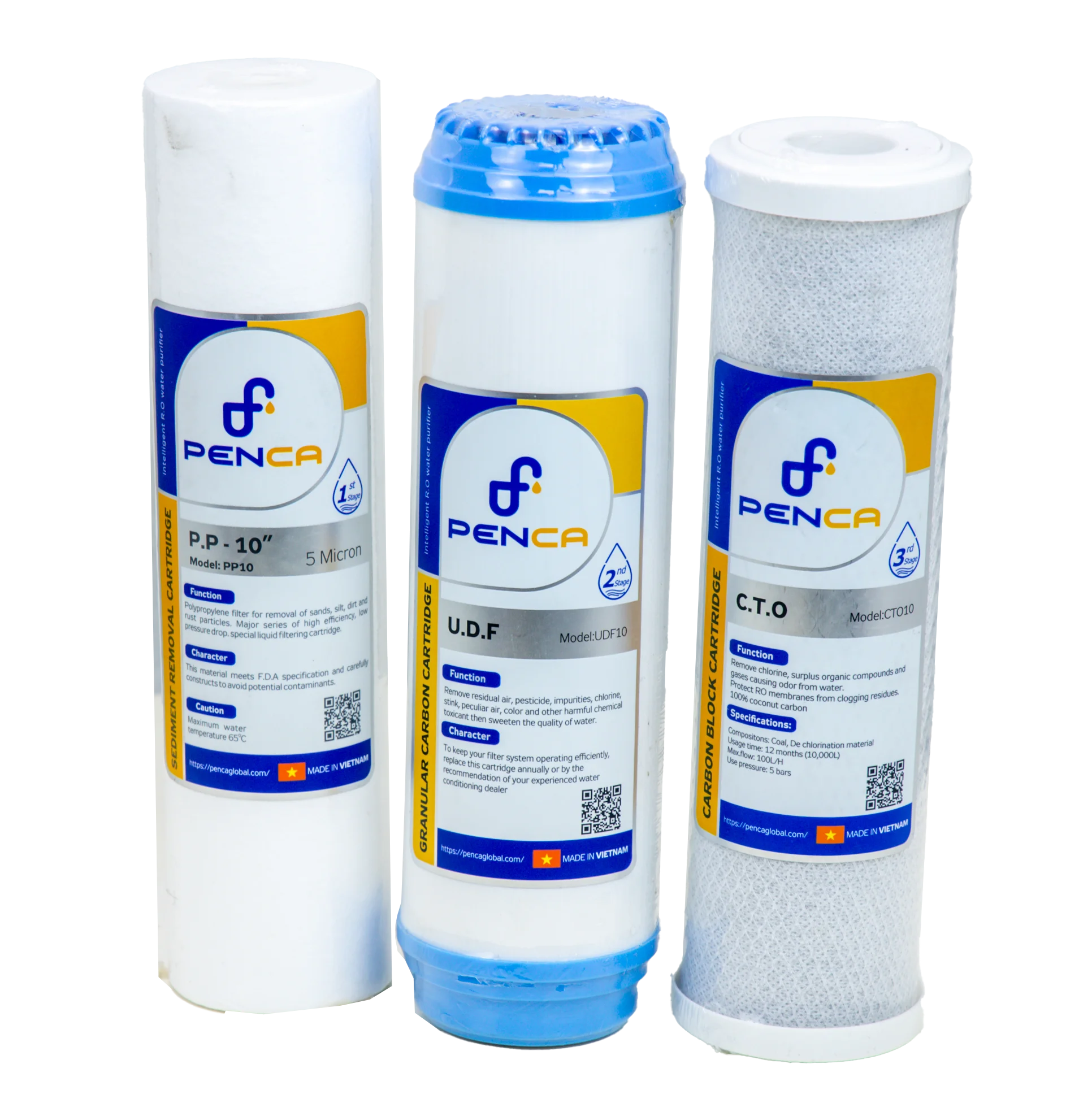 Reasonable Price High Quality High Flow Multi-Cartridge Set Tripple Filter 10 Inch Clear Housing RO Water Filter Parts