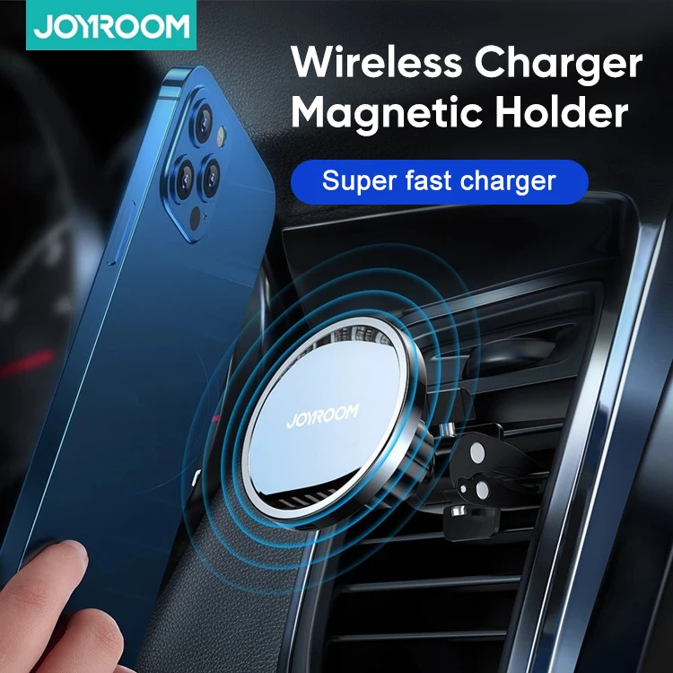 JOYROOM беспроводное магнитное автомобильное зарядное устройство JR-ZS240 Amazon Лидер продаж Подставка Автомобильный держатель 15 Вт QC3.0