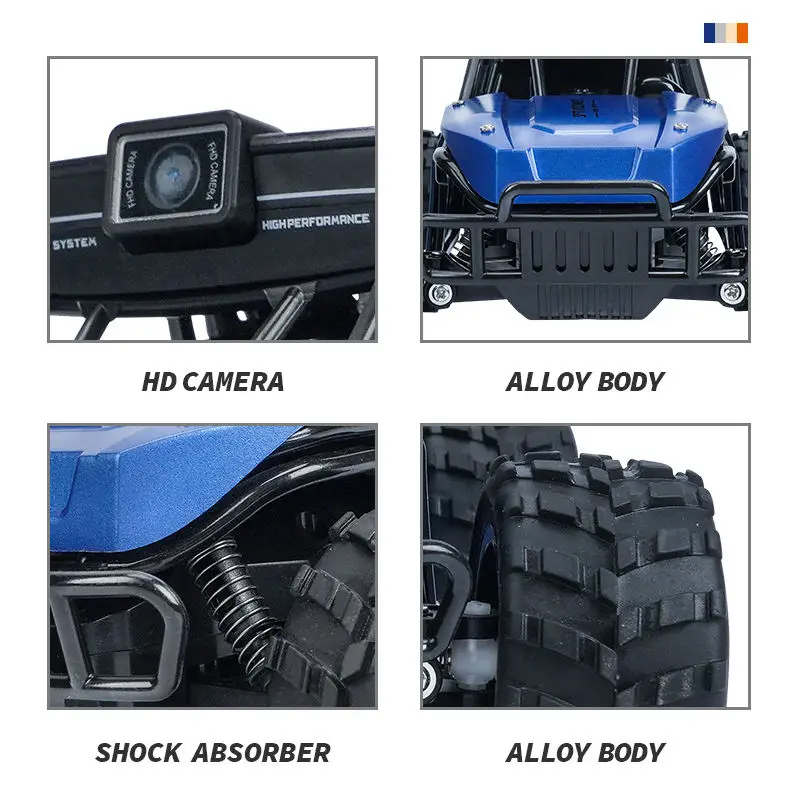 NEW 1/10  2.4G RC  Car Wifi FPV Real-time Video Electric Cars with Camera and Voice Intercom RC remote control car with camera