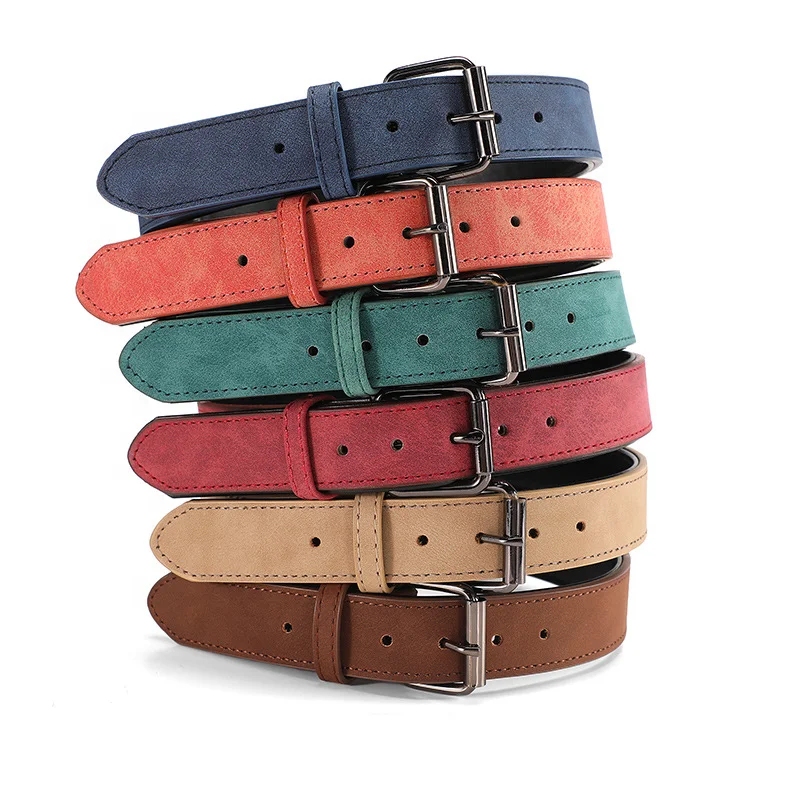 Firm and Resistant to Pulling PU Leather Pet Collar Adjustable Dog Collar