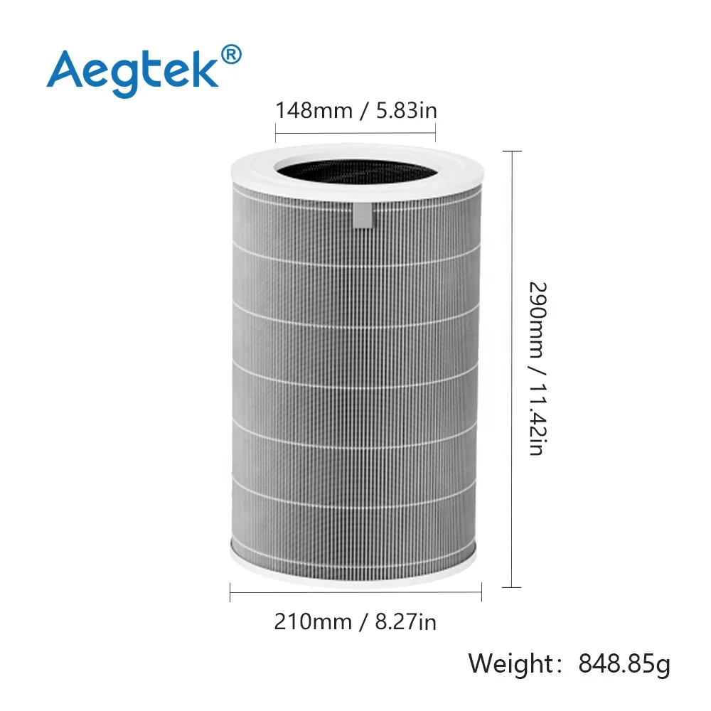 Air Purifier 4 Filter With RFID Chip For Xiaomi Smart Air Purifier 4 Vacuum Cleaner Parts