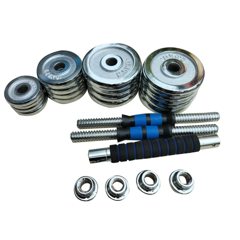 Weight Lifting cheap 10kg 20kg 30kg dumbbells set for home use workout equipment