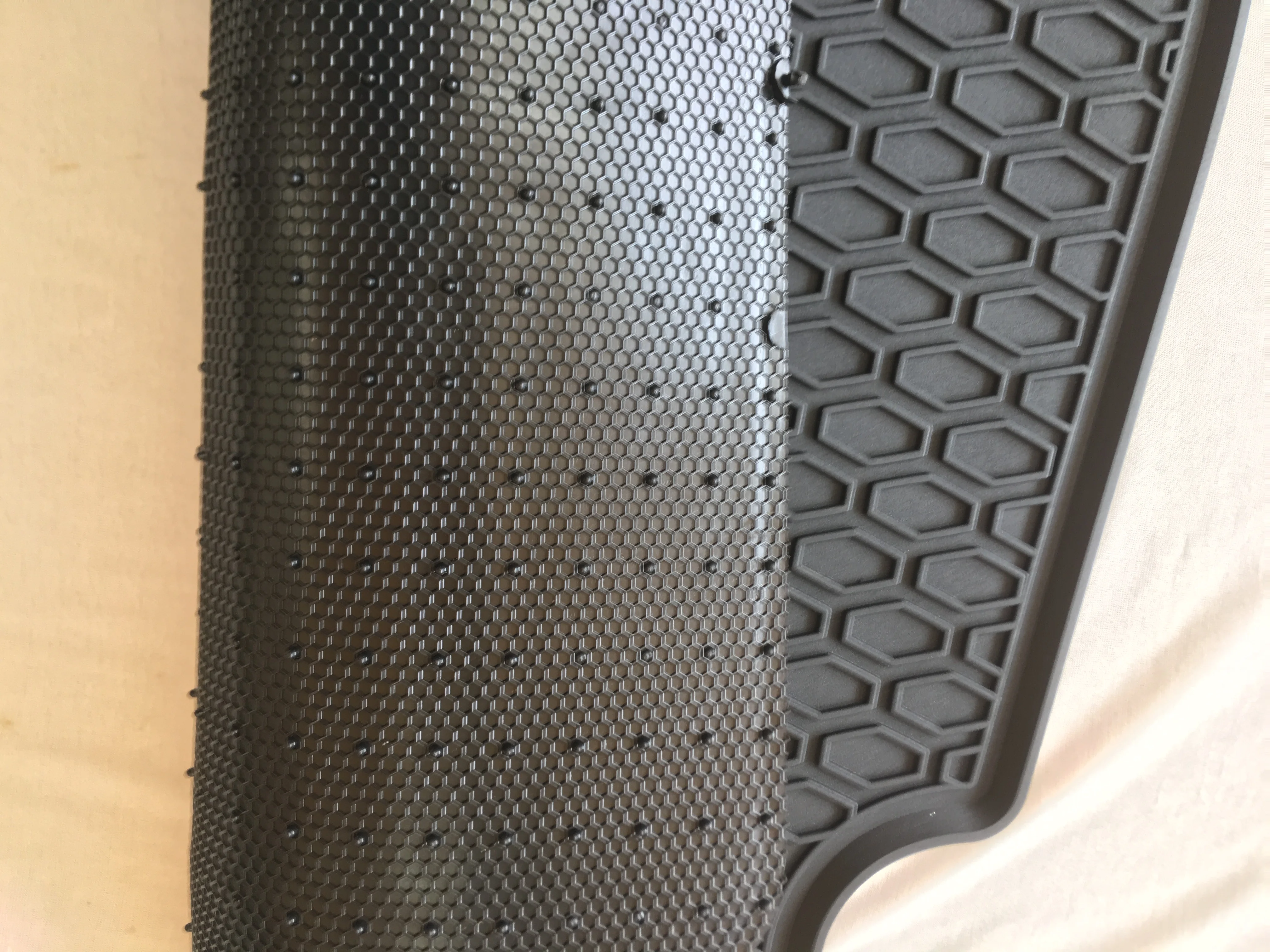 Rubber Car Floor Mats for Toyota Land cruiser 70 76 79 DUAL CAB, 08/2012-2020