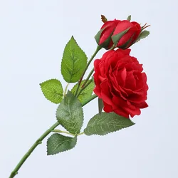 High Quality Artificial Real Touch Rose Bouquet flowers artificial home  Latex Wedding Bridal Bouquet flowers artificial