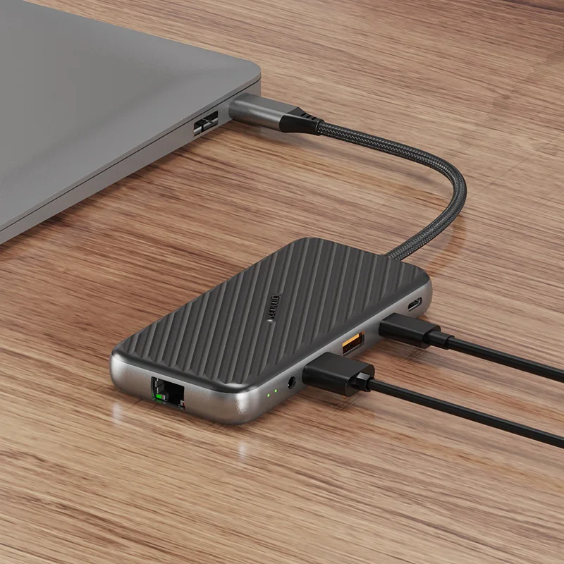 Yeahail Usb4.0 C Laptop Docking Station Adapt 3.0 New Usb Hub 4.0