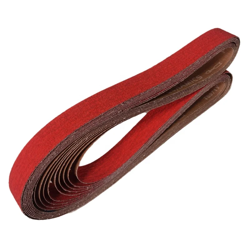 High quality abrasive belt tools for grinding metal and stainless steel Ceramic abrasive belts for industrial use