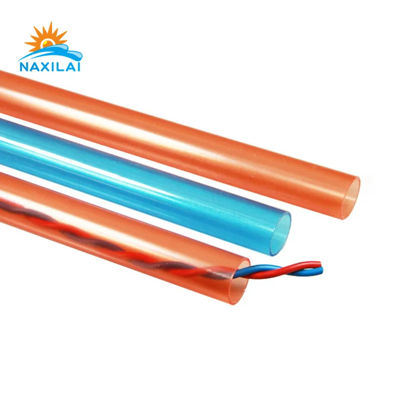 NAXILAI round polycarbonate led diffuser tube blue led tube polycarbonate 8 polycarbonate tube
