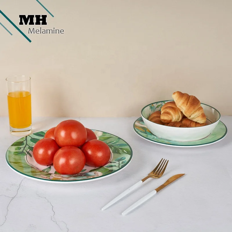 12 шт./комплект меламиновые столовые