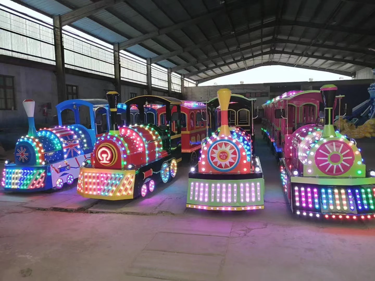 Amusement Rides Electric Trackless Kids Train for Sale Amusements Rides Electric Train