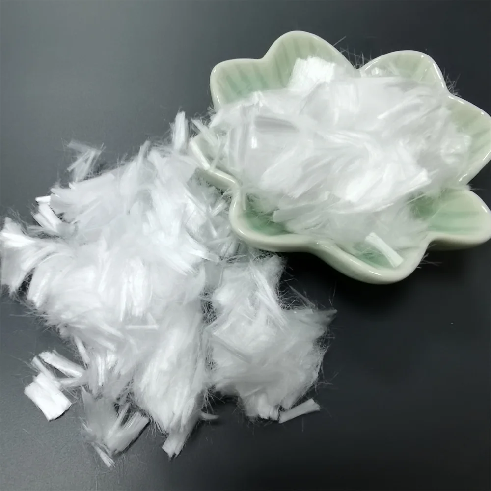 6mm plastic pp fiber monofilament micro fiber for construction concrete and reinforced Concrete Additive