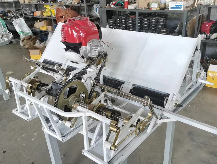 4 or 6 rows High Efficiency Transplanting Machine Seedling Depth Rice Transplanter for Sale