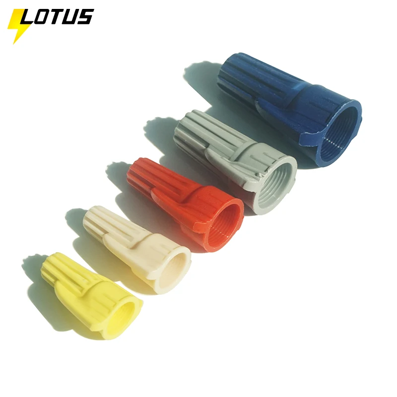100 Pcs 18-8awg Big Red Color Winged Wire Connector Electrical Wiring Connectors