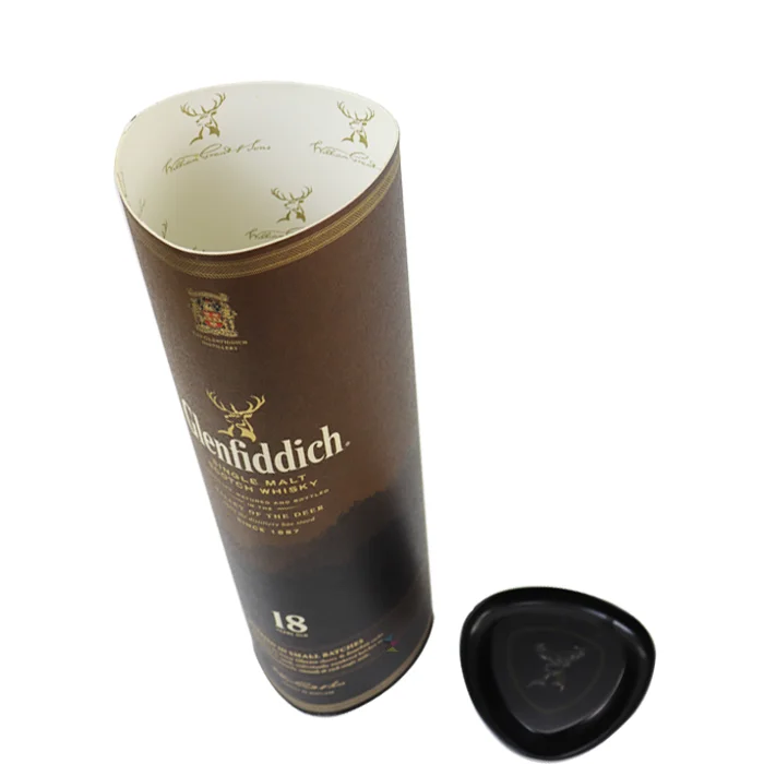 Crown win pringle kraft white and irradescent paper tubes boxes cylinder potato chips box packaging tubos de carton Paper Tube