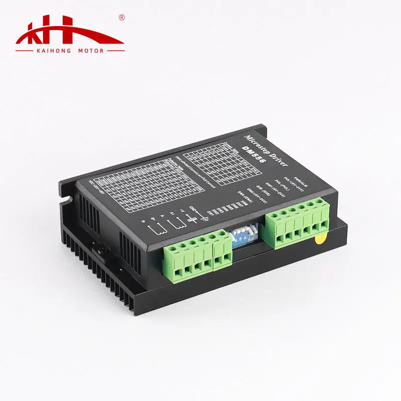 Kaihong VDC 20V-50V 2 Phase Stepper Motor Driver Dm556 Digital Stepper Driver PLC