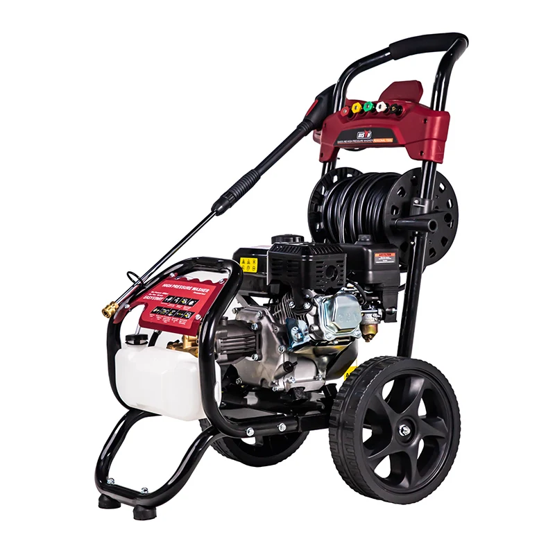 Bison Manufacturers 2.4Gpm 210 Cc 180 Bar 2600 Psi Ohv Engine High Pressure Washer For Car Cleaning