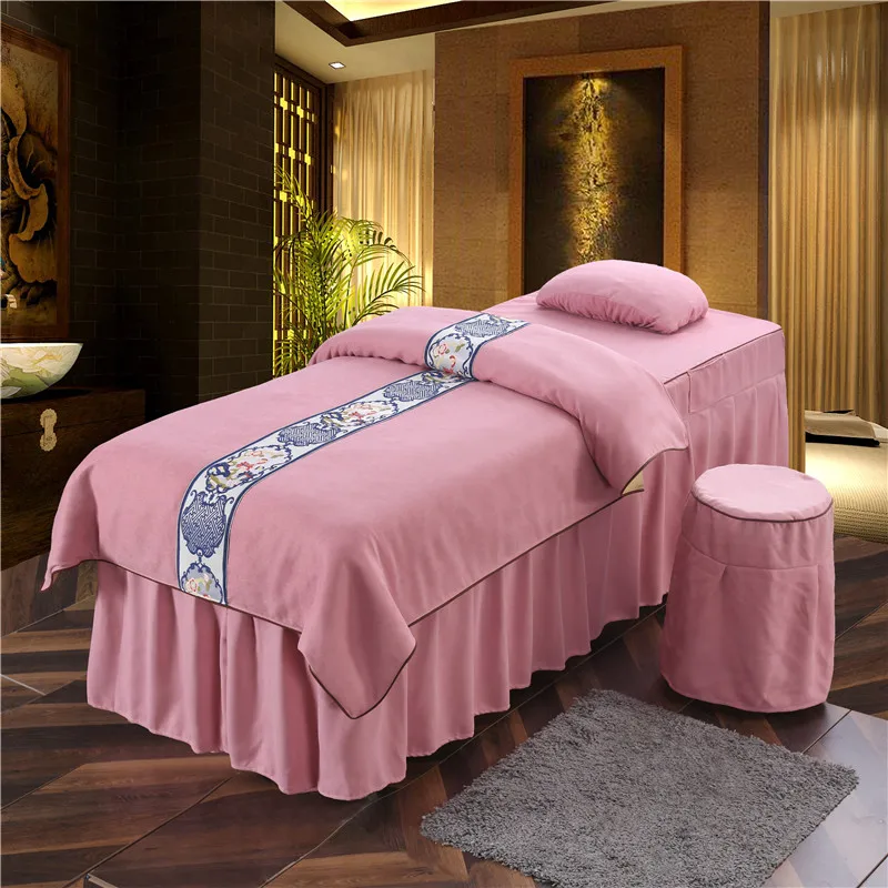Good Quality Massage Bed sheet set for Beauty Salon