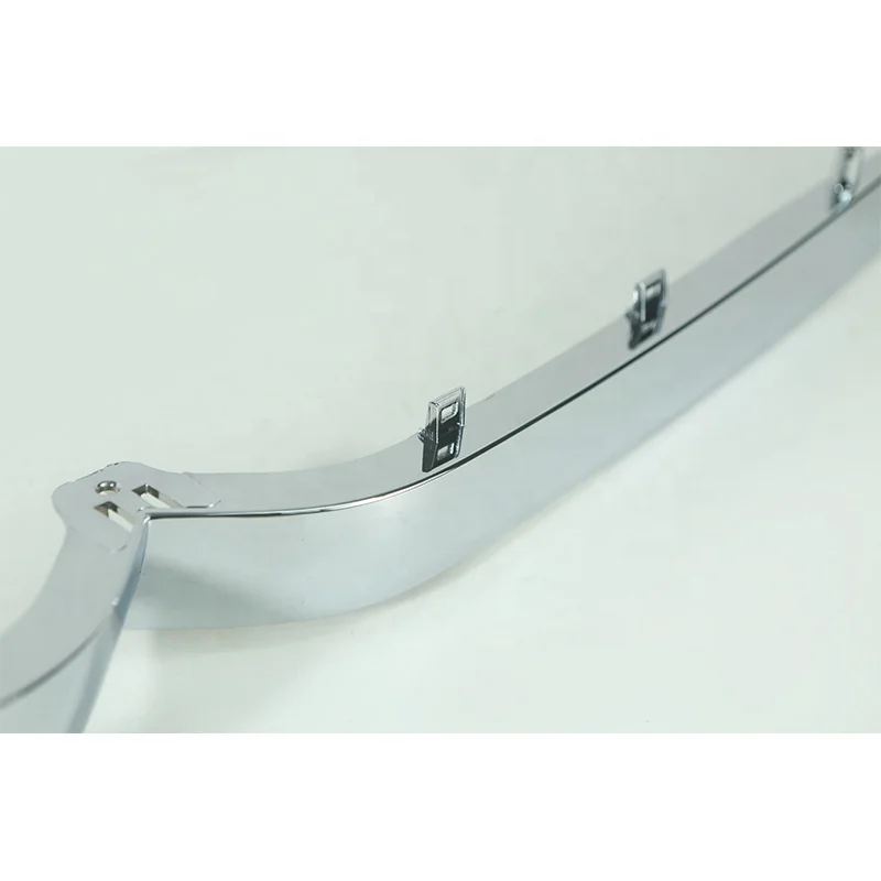 Solid Car Front Bumper Upper Chrome Grille Front Upper Grille Trim  1065233-00-D FOR  Tesla MODEL S