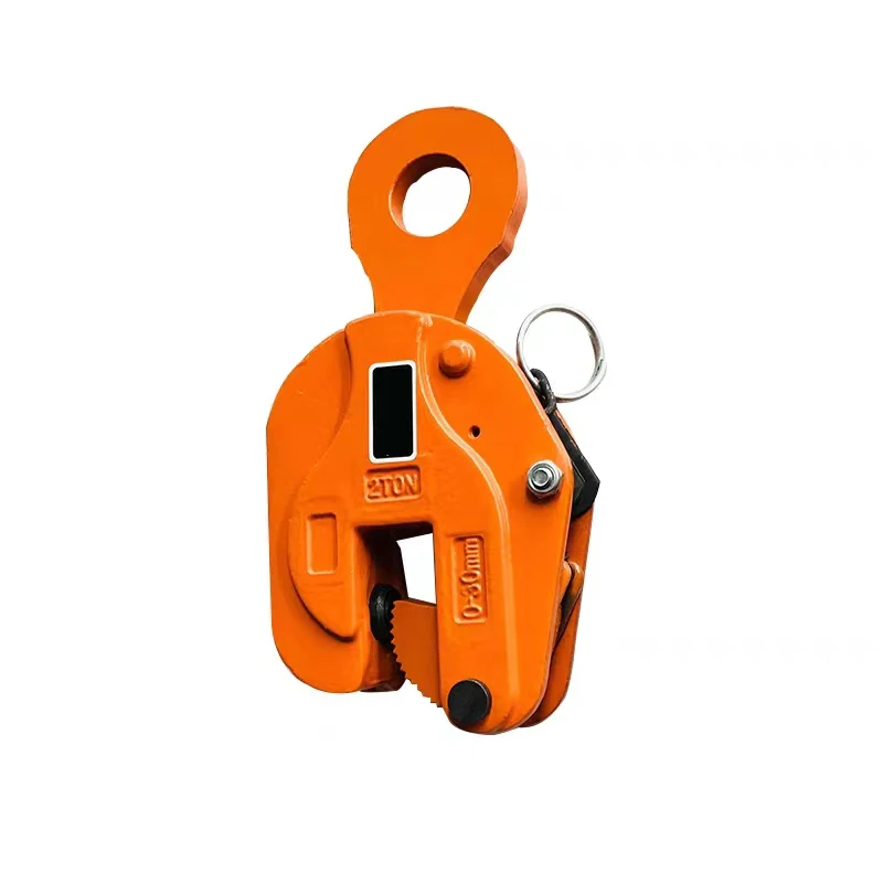 safety 4 times of forged multi-function clamps CDH type steel plate lifting clamp  vertical Lifting Clamp
