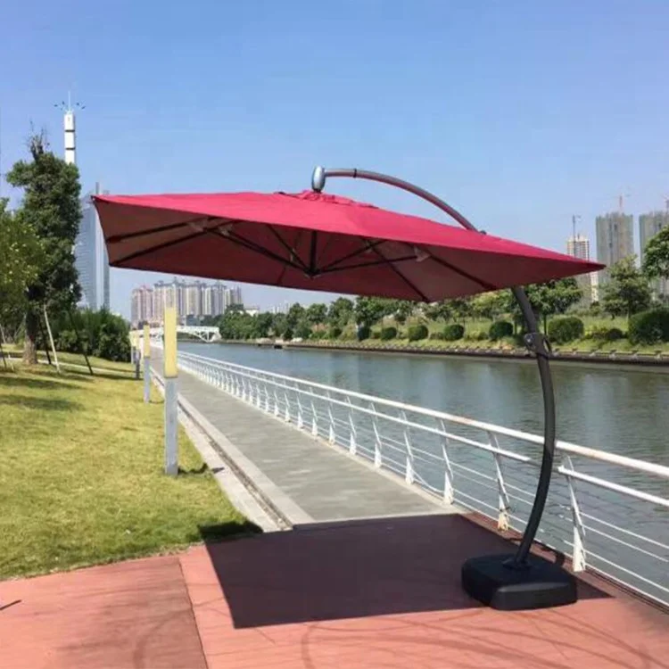 Promotion Custom Printed Luxury Portable Sea Beach Umbrella