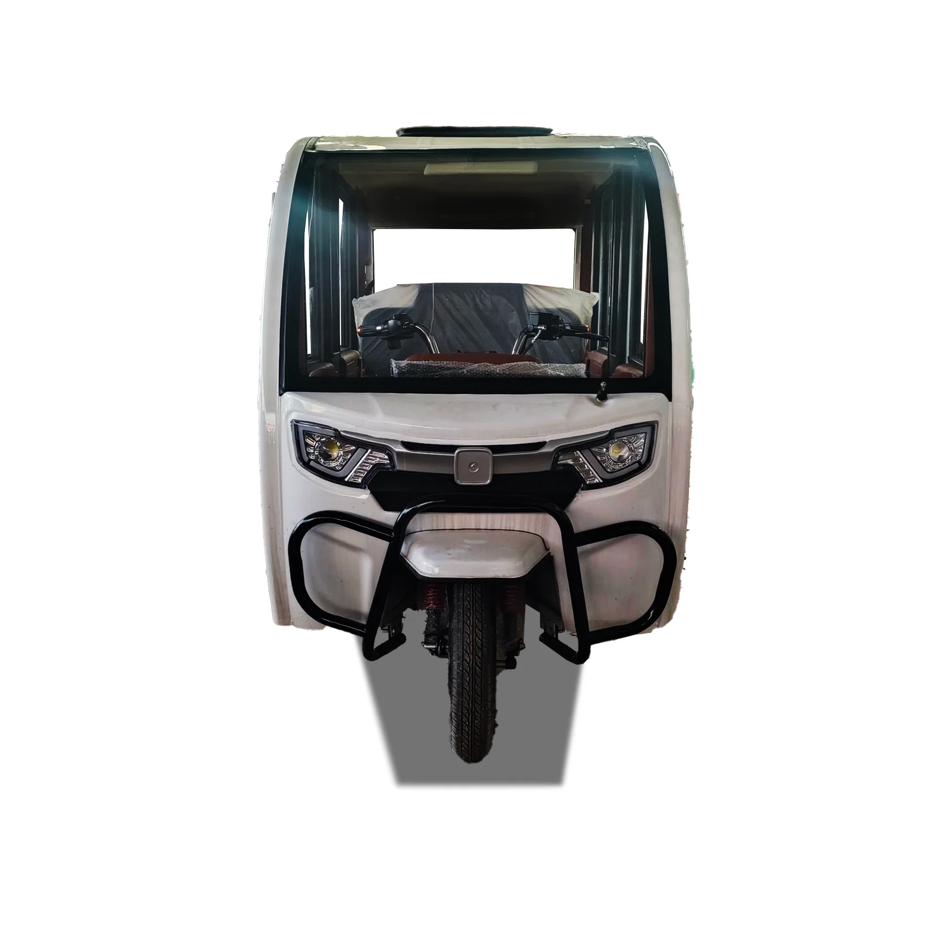 2024MaiFengFashion and Factory Price Electric Trike Enclosed 5 Door 3 Wheel Delivery Car, Low Price