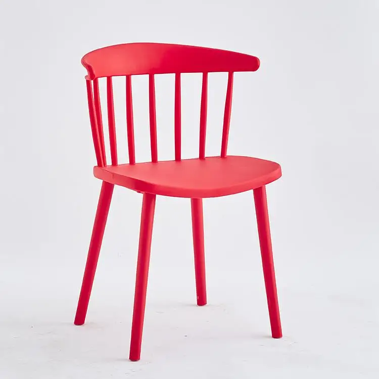 cheap price home furniture wholesale multiple colors custom stackable hard plastic dining chair