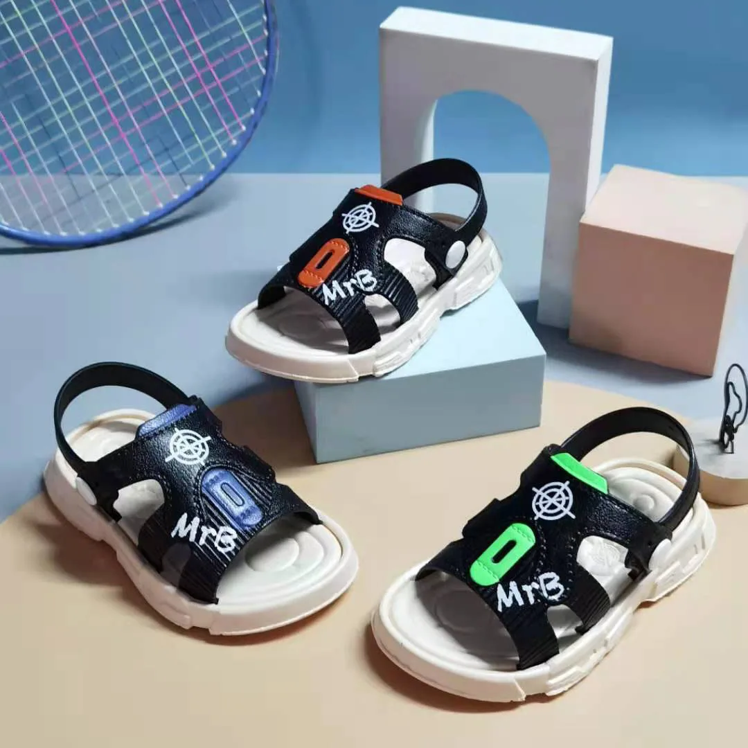 Лидер продаж, летние пляжные детские сандалии для дома и улицы в Китае