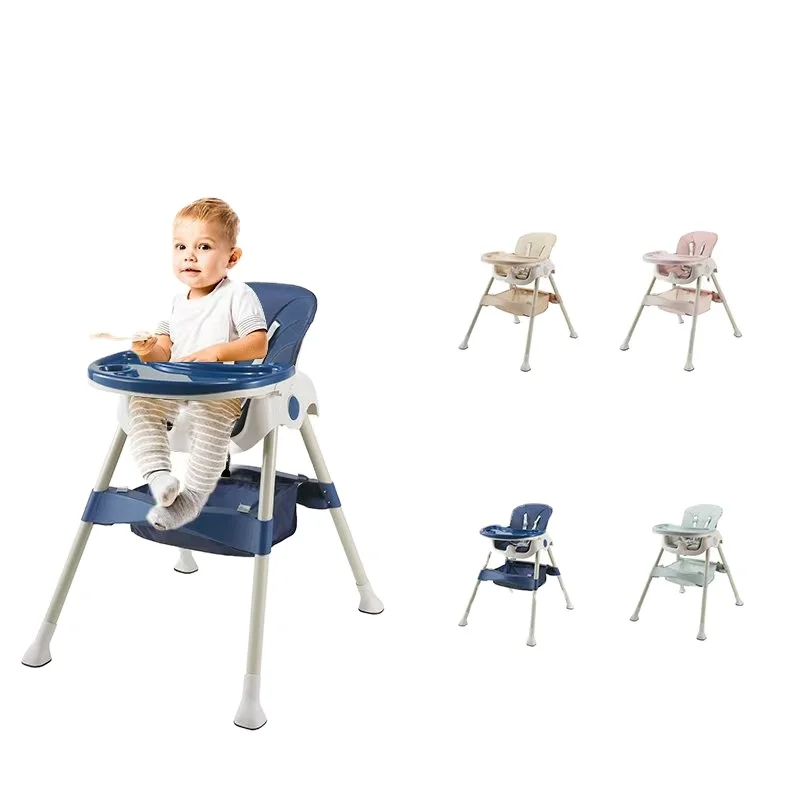 Multifunctional infant baby large plate rocking chair feeding high chairs