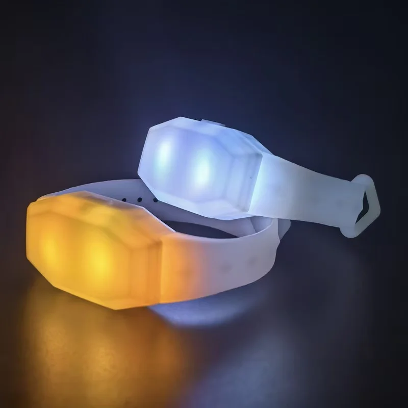 OEM Hot Selling Led Flashing Bracelet Music Sound Activated Led Luminous Bracelet Light Up Led Wristbands For Concert Party